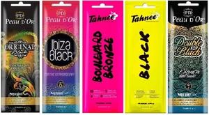 Набор бронзаторов для загара в пакетиках, 100 шт. Peau d'Or