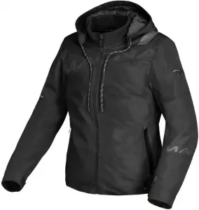 Женская водонепроницаемая текстильная мотоциклетная куртка Macna Racoon, black