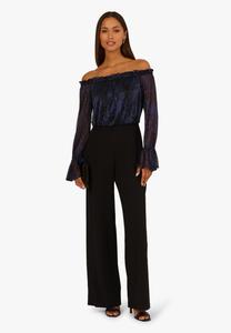 Комбинезон Adrianna Papell CRINKLE, Navy/Black/Dark Blue