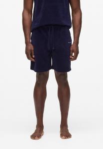 Пижамные брюки KARL LAGERFELD VELVET PAJAMA SHORTS, Twilight Blue/Dark Blue