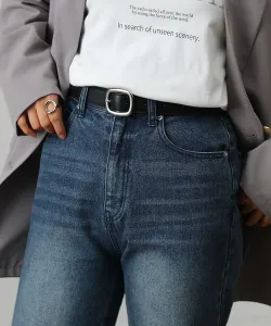 Ремень с продолговатой пряжкой Colony 2139, цвет Black