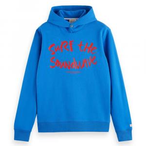 Худи Scotch & Soda Surf The Soundwave, синий