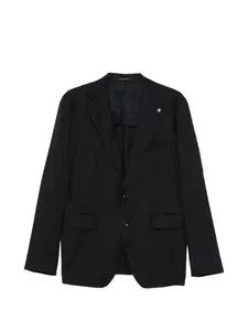 Однобортный костюм Tagliatore, синий