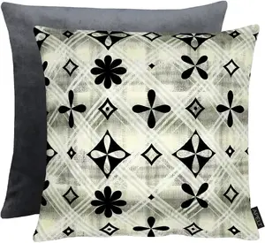 АПЭЛТ Чехол на подушку "Лиз", (1 шт.), двусторонний чехол на подушку без наполнения APELT 46х46 см, черный