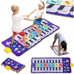 МУЗЫКАЛЬНЫЙ ТАНЦЕВАЛЬНЫЙ КОВРИК ПИАНО ДЛЯ ДЕТЕЙ, интерактивный танец Zlaro