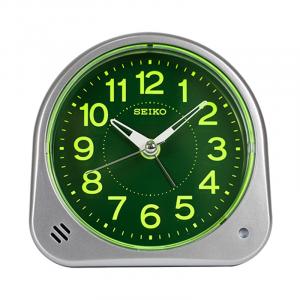 SEIKO Часы Quartz Movement Alarm Clock Unisex Green QHE188S