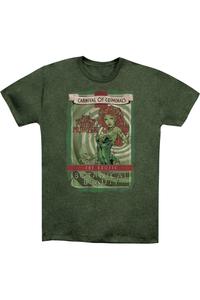 Футболка / футболка для взрослых Batman Botanical Beauty Heather Gildan, хаки