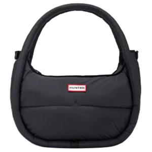 HUNTER Полиэстеровый мессенджер Сумка через плечо большая унисекс черно-белая, Black