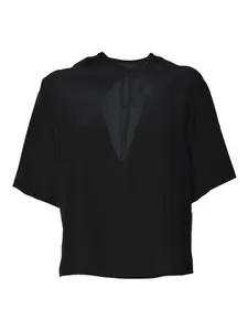 Блузка с открытой спиной Covert, черный