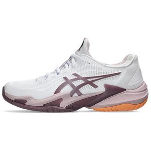 Кроссовки для тенниса Court FF 3 унисекс с низким верхом белые/фиолетовые Asics