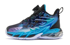 Баскетбольные кроссовки Dragons Kids Preschool QIAODAN, синий/черный