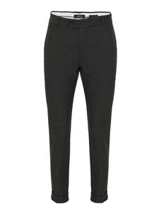 Тканевые брюки Antioch Tapered Pleat-Front Pants, темно-серый