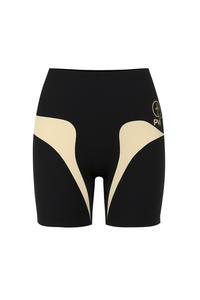 Узкие леггинсы PCFG Boomerang, черный