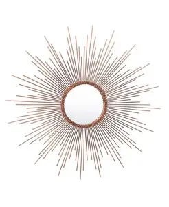 Зеркало Женевьевы с солнечными лучами Safavieh, copper