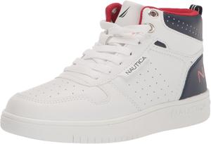 Кроссовки Nautica для детей: модная обувь на шнуровке с высокими ботинкообразными вставками для мальчиков и девочек (размеры для больших и маленьких детей) - Horizon, Americana