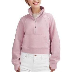 Свитшот серии Scuba для женщин Lululemon, розовый