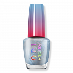 Быстросохнущий лак RapiDry OPI, Freeze n’ Thank You (silvery blue)