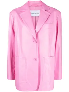 Двубортный блейзер Keeva STAND STUDIO, розовый