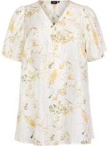 Туника Zizzi Evina, желтый/пастельно-желтый