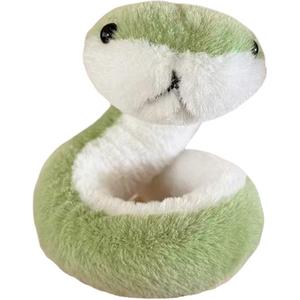 Плюшевая кукла талисман года змеи 2025 высота 38см Beerus, Little зеленый Snake[38cm]