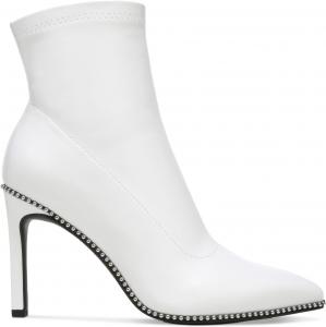 Женские ботильоны Bar III Melanay из кожи с декором, White