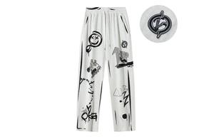 Вязаные спортивные штаны унисекс VEIDOORN, белый