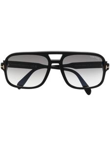 Солнцезащитные очки-пилоты TOM FORD Eyewear, черный