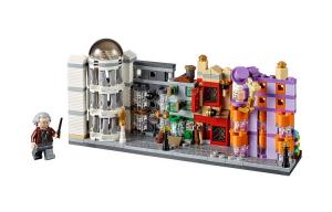 Коллекция Гарри Поттер, Мир магии, Миниатюрная улица Косой переулок, Строительные блоки, 374 детали, 40289 LEGO