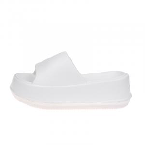 CariteSport Женские противоскользящие бесшумные устойчивые к запахам и истиранию шлепанцы EVA белого цвета, цвет White