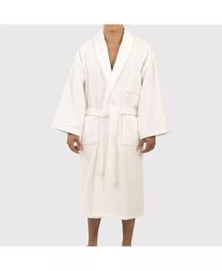 Чистый хлопок мужской махровый халат суперабсорбирующий отель спа халат Alpine Swiss, белый