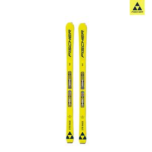 Fischer Мужские и женские лыжи для начинающих и среднего уровня, двухбортные, RACE/TREND/RC, ярко-желтые, 155 см