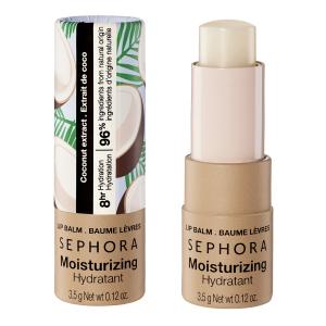 Бальзам для губ, обеспечивающий увлажнение в течение 8 часов. Moisturizing Lip Balm Sephora Collection, Kokos (3,50 g)