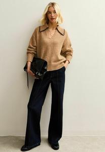 Джемпер New Look BLANKET STITCH COLLAR , Tan
