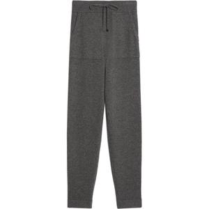 Брюки с высокой талией и завязками 'S MAX MARA, серый