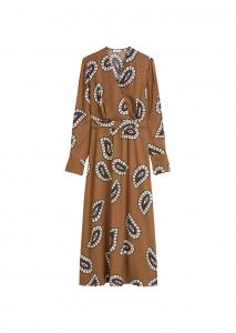 Макси платье Marc OPolo, Light brown/Dark brown