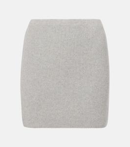 Кашемировая мини-юбка Минди Lisa Yang, Dove Grey