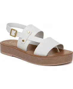 Женские сандалии Genova на платформе с круглым носком Franco Sarto, белый