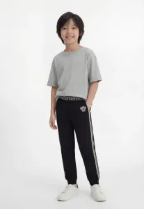 Спортивные брюки унисекс contrasto с декором medusa Versace, Nero/Bianco