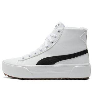 Кроссовки kaia mid 'fur - white black' Puma, белый