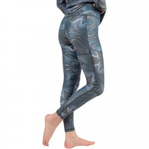 Женские леггинсы Summit Base Layer Blackstrap, Geode Black