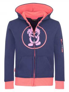 Trollkids Свитшот "Sortland" фиолетового цвета