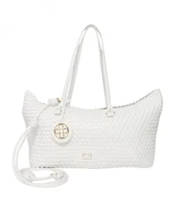 Женская сумочка из искусственной кожи с регулируемым ремешком. V73, белый