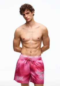 Плавки свободного кроя с принтом Bershka, Light Pink