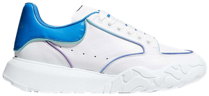 Кроссовки Alexander McQueen Oversized Court Trainer 'White Lake Blue', белый