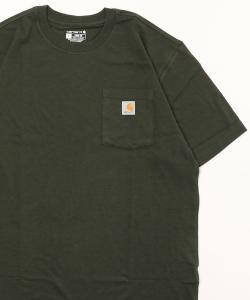 Футболка рабочая с коротким рукавом, большими карманами и нашивкой с логотипом Carhartt