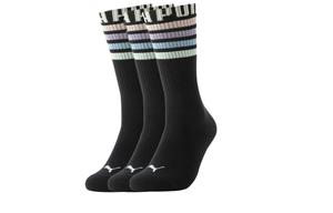 Носки унисекс до середины икры Puma, цвет Black