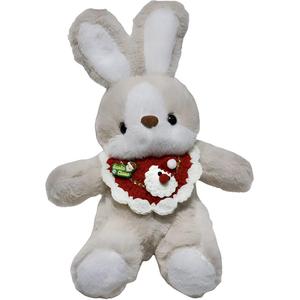 Плюшевая кукла Goodnight Bunny для детей старше 3 лет высотой 30 см ROUERXIONG, Santa Claus Bib