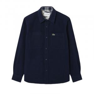 Мужская рубашка LACOSTE, синий/белый