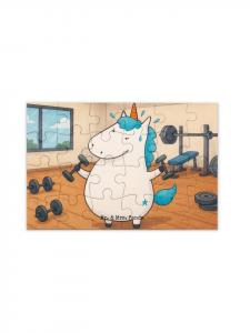 Mr. & Mrs. Panda Дизайн фитнес-головоломки «Единорог» без надписей белым цветом