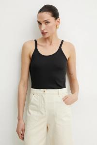 Хлопковая майка Pinko, черный